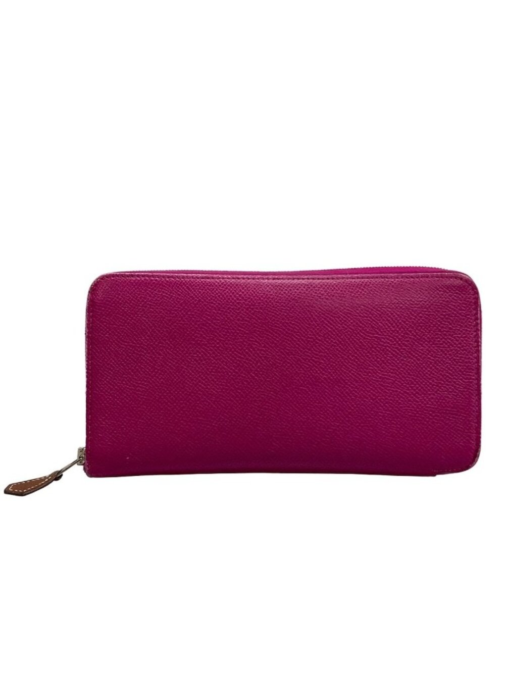 Hermes Wallet Azap Long Silk'In Purple